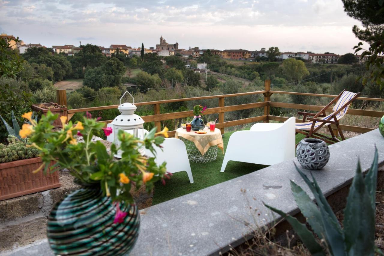Le Terrazze Di Casa Bonelli Acomodação com café da manhã Vetralla Exterior foto